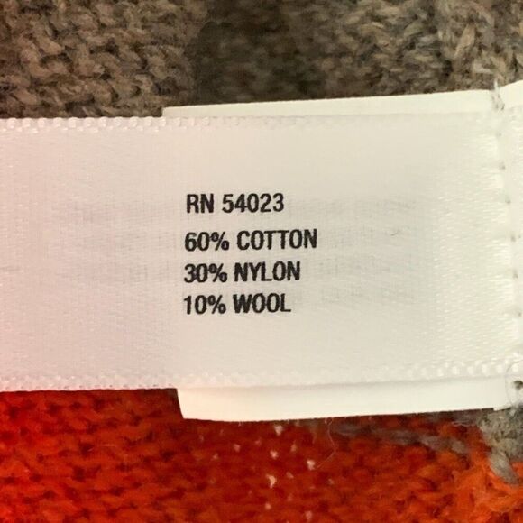 Ugly Christmas Sweater Men's size L or M Cat Lover Green Stocking Googly Eyes - Picture 5 of 7